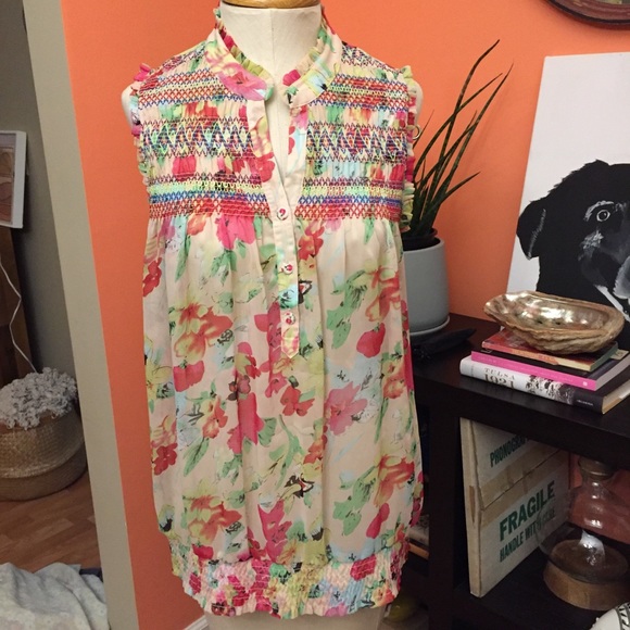 Blouse Légère Spense Imprimé Floral été, Taille M (occasion)